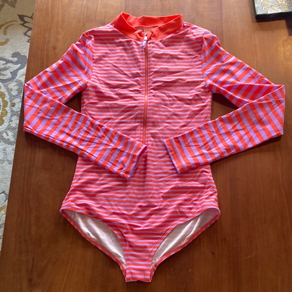 Mini Boden Other - NWT Mini-Boden l/s one piece in new condition. Size 12-14 kids or may fit XS Wo.